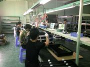 CBQ light bars being assembled